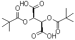 L-二特戊酰酒石酸分子结构 (CAS 65259-81-6)