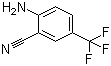 structure of CAS# 6526-08-5, 2-氨基-5-三氟甲基苯腈