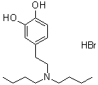 CAS # 65273-67-8, 4-[2-(Dibutylamino)ethyl]-1,2-benzenediol hydrobromide