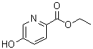 structure of CAS# 65275-12-9, 5-Hydroxypyridine-2-carboxylic acid ethyl ester