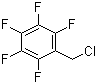 structure of CAS# 653-35-0, Pentafluorobenzyl chloride