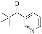CAS 登录号：65321-29-1, 3-三甲基乙酰基吡啶