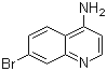 structure of CAS# 65340-74-1, 4-氨基-7-溴喹啉