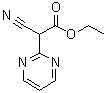 structure of CAS# 65364-63-8, alpha-氰基-2-嘧啶乙酸乙酯