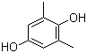 structure of CAS# 654-42-2, 2,6-二甲基对苯二酚