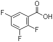 structure of CAS# 654-87-5, 2,3,5-三氟苯甲酸