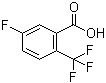 structure of CAS# 654-99-9, 5-氟-2-三氟甲基苯甲酸