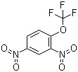 structure of CAS# 655-07-2, 2,4-二硝基三氟甲氧基苯