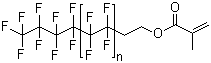 structure of CAS# 65530-66-7, 全氟烷基乙基甲基丙烯酸酯