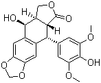 structure of CAS# 6559-91-7, 4'-Demethylepipodophyllotoxin