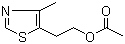 4-Methyl-5-thiazolylethyl acetate molecular structure (CAS 656-53-1)