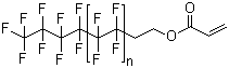 全氟烷基乙基丙烯酸酯分子结构 (CAS 65605-70-1)