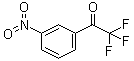 structure of CAS# 657-15-8, 3'-硝基-2,2,2-三氟苯乙酮
