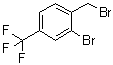 structure of CAS# 657-64-7, 2-溴-1-(溴甲基)-4-(三氟甲基)苯