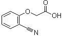 structure of CAS# 6574-95-4, (2-氰基苯氧基)乙酸