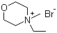 structure of CAS# 65756-41-4, 4-乙基-4-甲基吗啉鎓溴盐