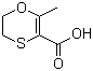 2-甲基-5,6-二氢-1,4-氧硫杂环己二烯-3-甲酸分子结构 (CAS 6577-69-1)