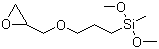 structure of CAS# 65799-47-5, 3-[(2,3)-环氧丙氧]丙基甲基二甲氧基硅烷