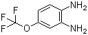 structure of CAS# 658-89-9, 4-(Trifluoromethoxy)benzene-1,2-diamine