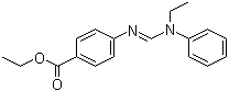 structure of CAS# 65816-20-8, N-(乙氧基羰基苯基)-N'-乙基-N'-苯基甲脒