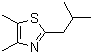 structure of CAS# 65894-83-9, 4,5-Dimethyl-2-isobutyl-3-thiazoline