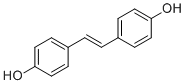 structure of CAS# 659-22-3, 4,4'-Dihydroxystilbene