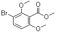 structure of CAS# 65977-12-0, 3-溴-2,6-二甲氧基苯甲酸甲酯