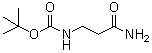 structure of CAS# 65983-35-9, (2-氨基甲酰乙基)氨基甲酸叔丁酯