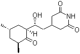 structure of CAS# 66-81-9, 放线菌酮
