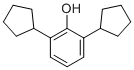 2,6-二环戊基苯酚分子结构 (CAS 66003-79-0)