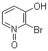 structure of CAS# 6602-29-5, 2-溴-3-羟基吡啶 1-氧化物