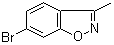 structure of CAS# 66033-69-0, 6-溴-3-甲基苯并[d]异恶唑