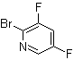 2-溴-3,5-二氟吡啶分子结构 (CAS 660425-16-1)