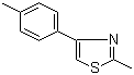 structure of CAS# 66047-73-2, 2-甲基-4-(4-甲基苯基)噻唑