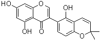 structure of CAS# 66056-30-2, 甘草异黄酮 B