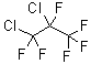 structure of CAS# 661-97-2, 1,1,1,2,3,3-Hexafluoro-2,3-dichloropropane