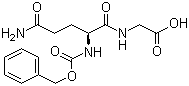 structure of CAS# 6610-42-0, N-苄氧羰基-L-谷氨酰胺酰甘氨酸