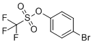 4-溴苯基三氟甲烷磺酸酯分子结构 (CAS 66107-30-0)