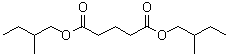 戊二酸二(2-甲基丁基)酯分子结构 (CAS 6624-69-7)