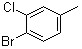 4-溴-3-氯甲苯分子结构 (CAS 6627-51-6)