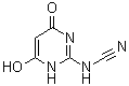 CAS 登录号：6627-61-8, (1,4-二氢-6-羟基-4-氧代-2-嘧啶基)氰胺