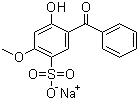 2-羟基-4-甲氧基二苯甲酮-5-磺酸钠分子结构 (CAS 6628-37-1)