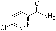 6-氯哒嗪-3-甲酰胺分子结构 (CAS 66346-83-6)