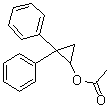 CAS # 6639-52-7, 2,2-Diphenylcyclopropanol acetate, NSC 49204