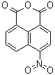 structure of CAS# 6642-29-1, 6-Nitro-1H,3H-naphtho[1,8-cd]pyran-1,3-dione