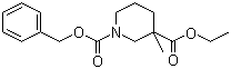structure of CAS# 664364-60-7, N-Cbz-3-Methylnipecotic acid ethyl ester
