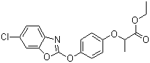 structure of CAS# 66441-23-4, 恶唑禾草灵