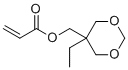 (5-乙基-1,3-二恶烷-5-基)甲基丙烯酸酯分子结构 (CAS 66492-51-1)