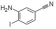 3-氨基-4-碘苯甲腈分子结构 (CAS 665033-21-6)