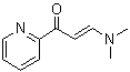 structure of CAS# 66521-54-8, 3-二甲基氨基-1-吡啶-2-基丙烯酮